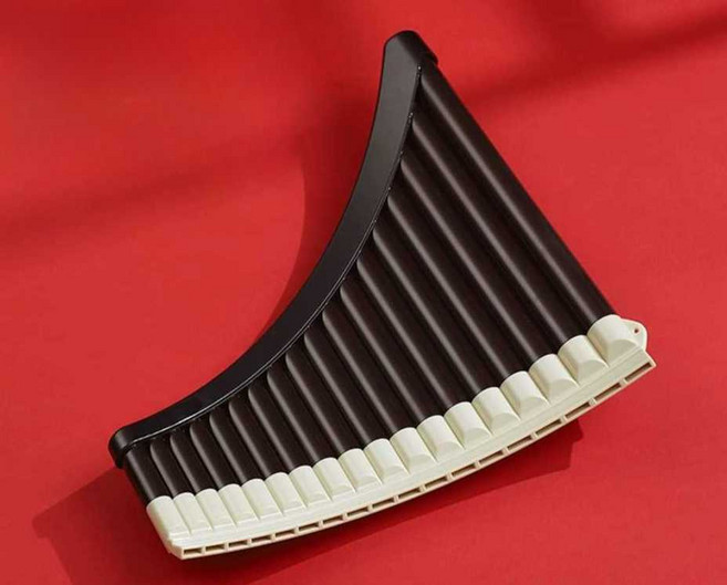 프롬윤슬 팬플룻 22관 아도니스 파이프 루마니아식, 곡선 팬 플루트 18관 오프화이트, 1개