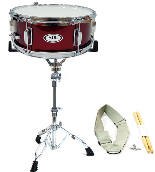 SOL 작은북/스네어드럼 14인치세트 (스탠드 포함), 1개, JB-SD1455-WR(스탠드포함)