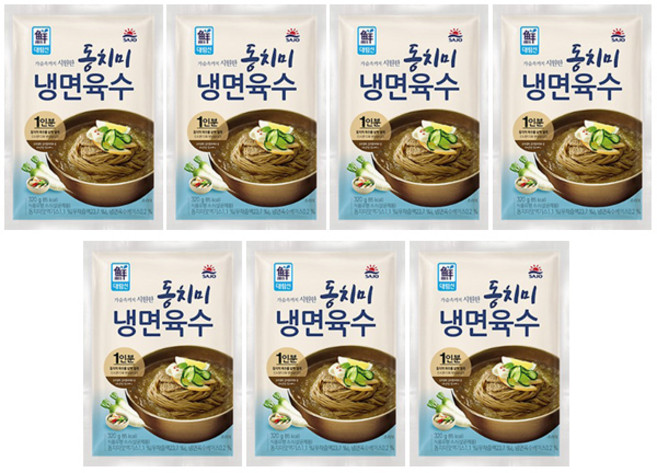 사조 대림 동치미맛 냉면육수 320g x 10개 / 동치미냉면육수, 3.2kg, 1개