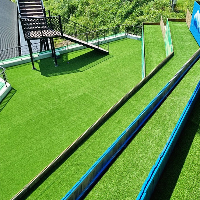 국산 인조잔디 매트 보급형 쉼터프 베란다 마당 테라스 16mm 1m X 10m, 1개