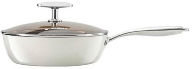 鍋寶 雙面煎鍋 美食自由翻身, 1個, 白色不粘鍋28cm