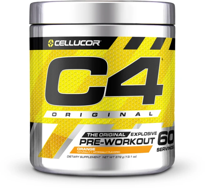 셀루코어 C4 오리지널 프리-워크아웃 오렌지, 372g, 1개 - 쿠팡