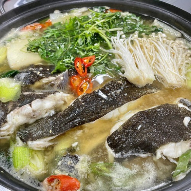 봄특집 도다리쑥국 2인분 냉장 야채포함 도다리 해와바다 포항직송, 1개, 800g