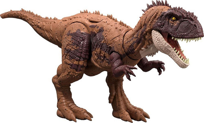 Mattel 쥬라기 월드 공룡 장난감 포효 사운드 및 공격 액션 와일드 포즈 가능한 피규어 물리적 및 연결된 디지털 플레이, Mattel 쥬라기 월드 공룡 장난감, 포효 사운드 및, 1개