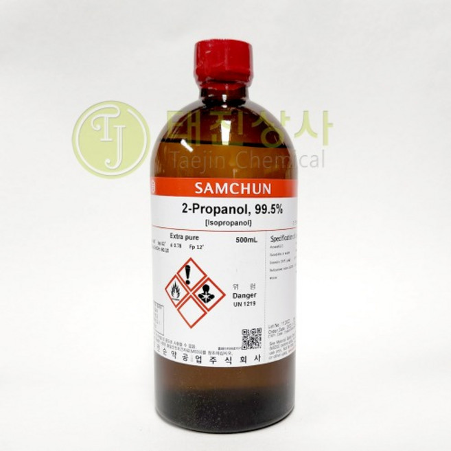 이소프로필알콜(2-프로판올) 2-Propanol 99.5%(Isopropyl alcohol) [67-63-0] EP 500ml