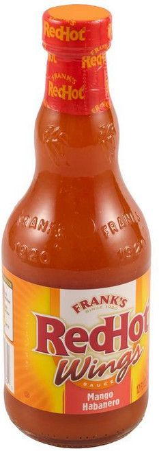 Frank's RedHot 레이스 핫윙 소스 망고 하바네로 355ml