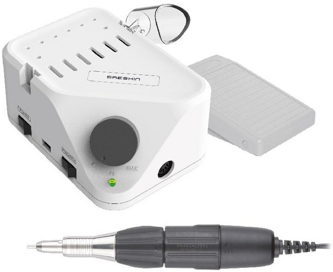 세신드릴 스트롱90/B350 핸드피스 세트/ 미용 핸드피스 2.3mm green with saeshin 3rillian B350, 1개