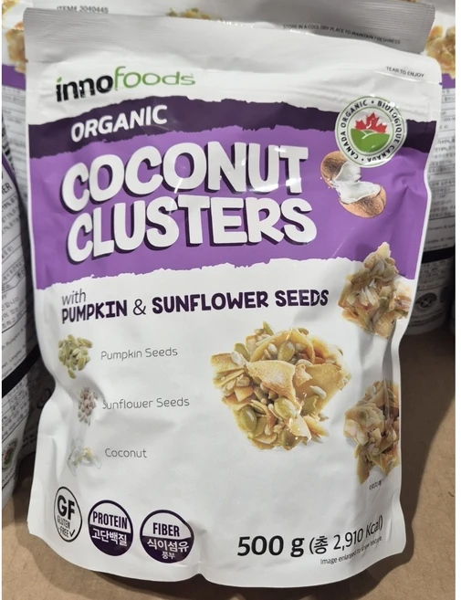 코스트코 INNOFOOD 코코넛 클러스터 500G, 1개 - 쿠팡