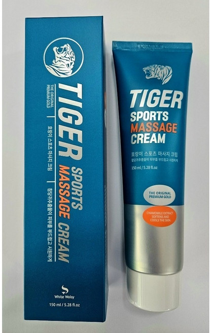 호랑이 스포츠 마사지 크림, 2개, 150ml