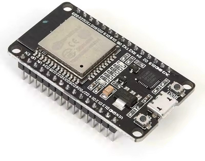 ESP32 USB C 타입 아두이노 개발 보드 Devikit V1 30핀 38핀, 기본타입 30핀(핀헤더 납땜-마이크로 USB), 1개
