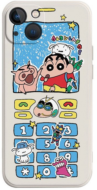 동감광파 귀여운 짱구 스폰지밥 핸드폰 아이폰 갤럭시 실리콘 폰케이스