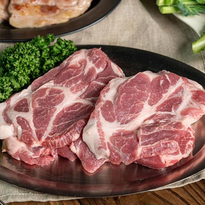 [믿어보소] 한돈 국내산 암퇘지 생목살, 1개, 1kg