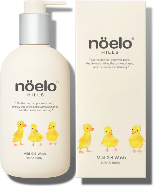 노엘로힐스 아기 탑투토 마일드 젤 워시, 1개, 330ml
