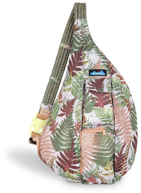 KAVU 오리지널 로프 슬링 백 잉크 블랏, Ferns