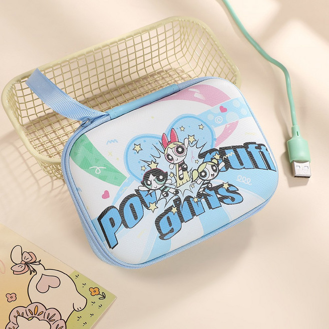 모모상점 스마트 정리 하드 파우치 캐릭터 다용도파우치