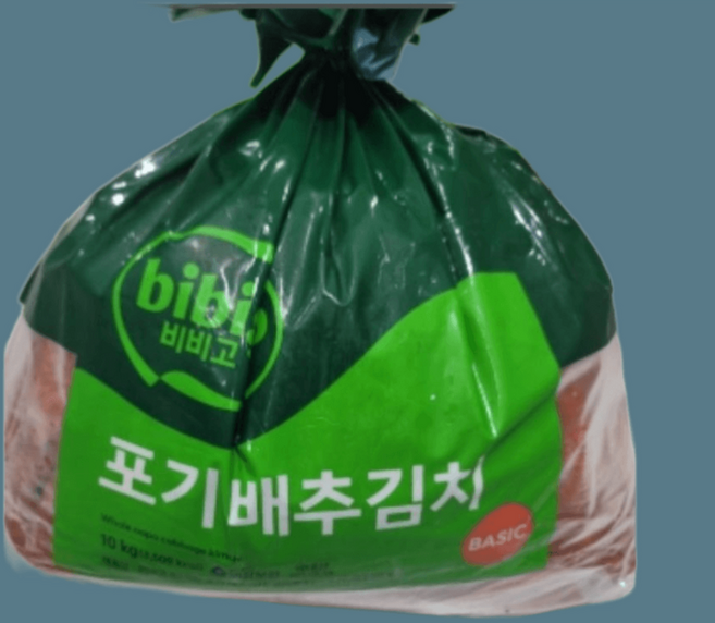비비고 베이직 배추 포기김치, 1개, 10kg