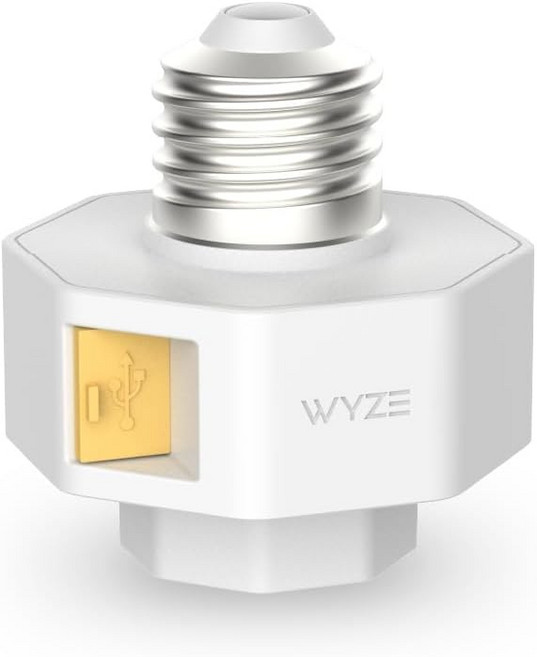 Wyze Cam v3v3 Prov4OGPan v3Pan v4용 램프 소켓 v2 전원 어댑터카메라 별도 판매, Lamp Socket v2