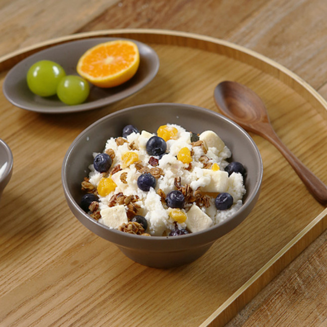 피노 대접 작은 브이볼, 밀스톤, 1개