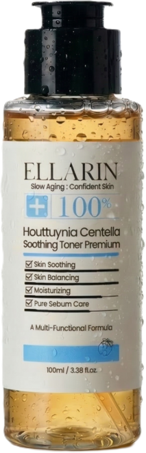 엘라린 어성초 히알루론산토너 프리미엄, 1개, 100ml