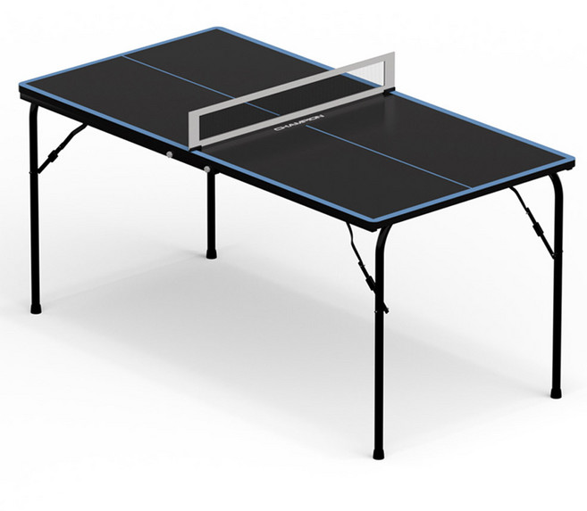참피온 홈 테이블 MINI 미니탁구대 조립식 탁구 게임 펜션 회사