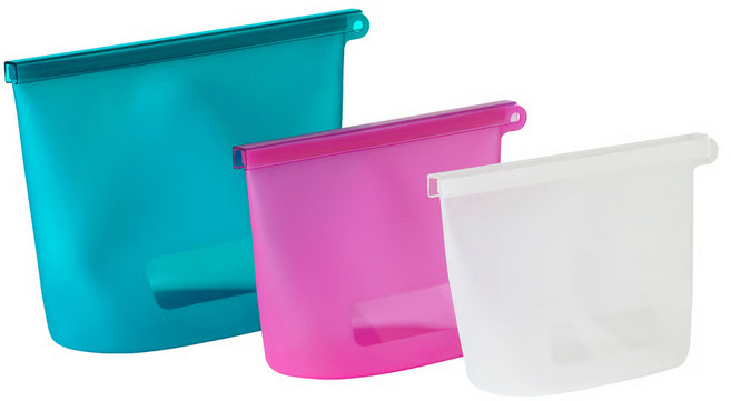 이케아 실리콘지퍼백 필피스크 지퍼백 3종 멀티컬러 1.0/1.2/2.5 l 3종, 1개, 1개입