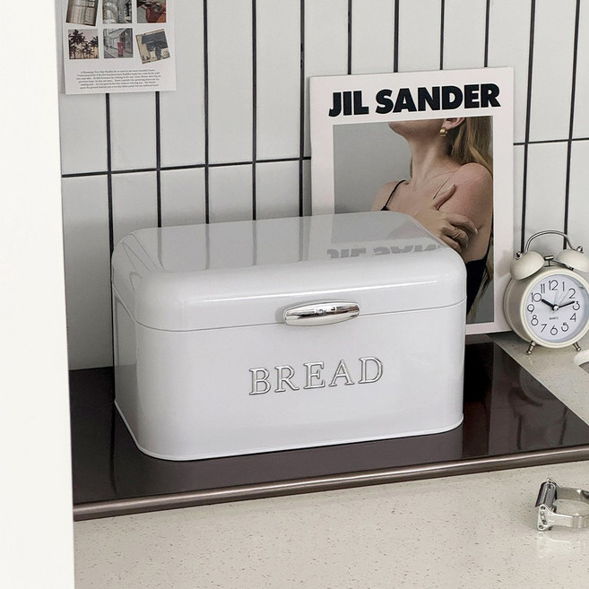 선물포장 루시아이 밀키 멜로우 브레드 박스, 1개, 화이트