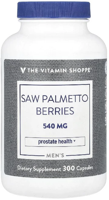더비타민샵 남성 쏘팔메토 베리 540mg Mens Saw Palmetto 캡슐 300정, 1개 - 쿠팡