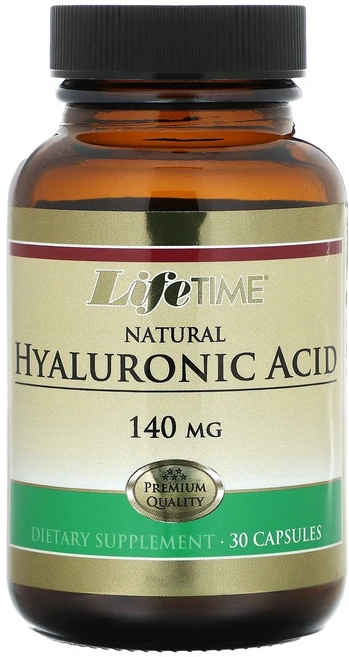 LifeTime Vitamins 천연 히알루론산 140mg 캡슐 30정 Vitamins (라이프 타임), 상품, 1개 - 쿠팡
