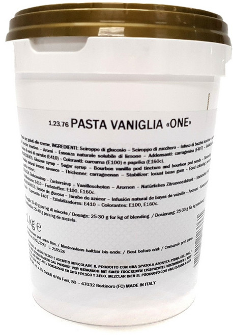 밥비 바닐라빈 페이스트 1kg BABBI 파스타 바니그리아 원, 1개