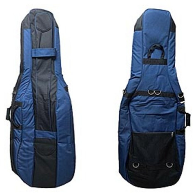 첼로 천가방 케이스 소프트백 소프트 가방 SH-06 4/4사이즈 20T 두툼한 악기케이스, 1개