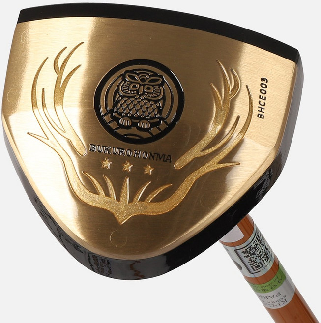 부쿠로혼마 감나무 3스타 파크골프채 BHCE-003 인증채, R, 90도