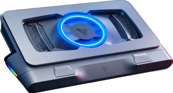 플라이디지 에어블로우 방식 노트북 쿨링 패드, 1개, BS2 PRO