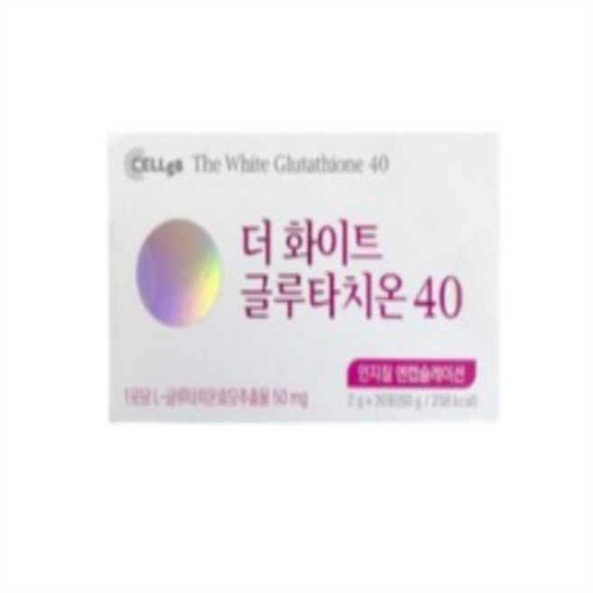 셀게이트 더화이트 글루타치온 40, 60g, 2개