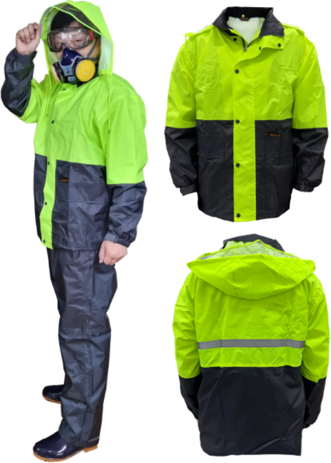 초경량 방제복 고급형 방진복 보호복 투피스 농약 방역 원예 과수작업 농협계약납품, 1개