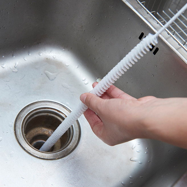 알뜰살뜰매뉴얼 화장실 세면대 막힘 머리카락 제거기 욕조 물막힘 해결