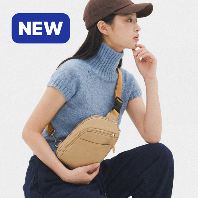 어반노마드 RFID 차단 크로스백 도난방지 남녀공용 바디백
