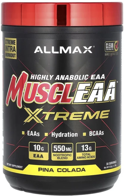 올맥스 머슬 EAA 익스트림 피나 콜라다, 1개, 532g - 쿠팡