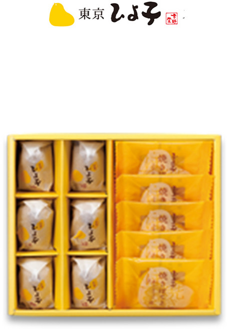 하카타 명과 도쿄 히요코 병아리 만쥬 2종 선물세트 11개입, 1개, 1개