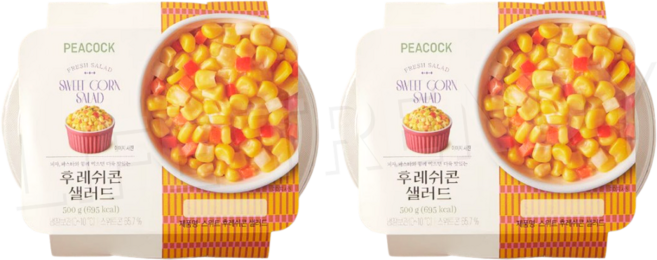 피코크 스위트 후레쉬 콘 샐러드, 500g, 2개