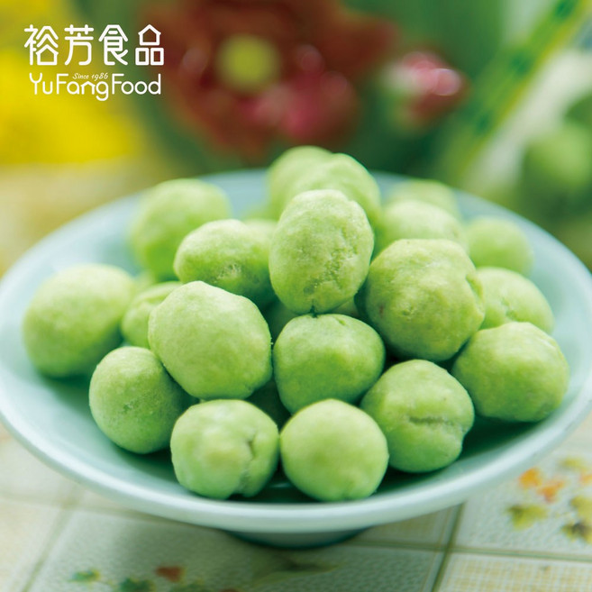 裕芳食品芥末花生香脆夠味獨立包裝休閒零食, 1個