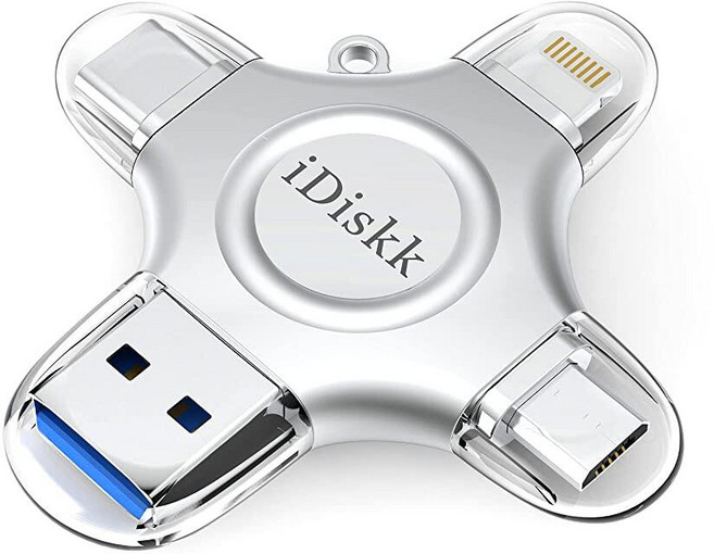 【1T B 앱*le 인증】 아이폰용 iDiskk 1T 포토 스틱 아이폰 17 시리즈 USB-C 아이패드 안드로이드 폰 맥북 및 PC용 MFi 인증 USB 플래시 드라이브 사, 256GB