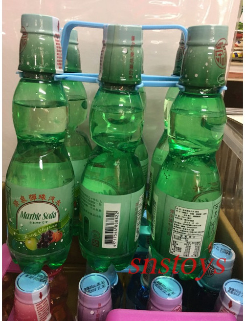 榮泉 彈珠汽水 原味 塑膠瓶裝 6罐, 1個