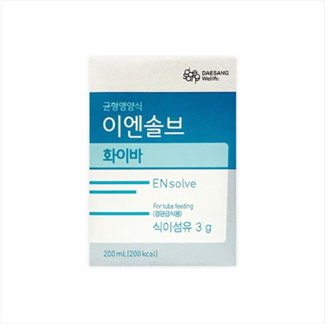 대상웰라이프 이엔솔브 화이바, 200ml, 30개