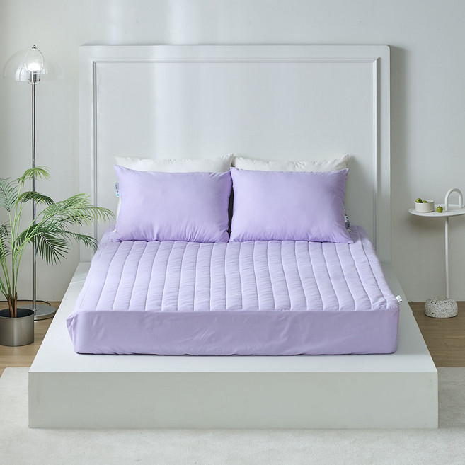 에메르 알러제로 다운필 슬로안 누빔 매트리스커버