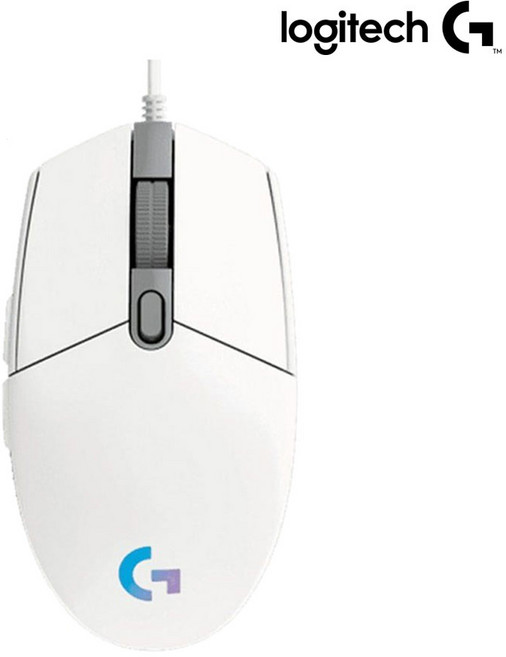 로지텍 G102IC 2세대 LIGHTSYNC 게이밍 유선마우스 벌크 MU0054, G102 정품 벌크, 화이트