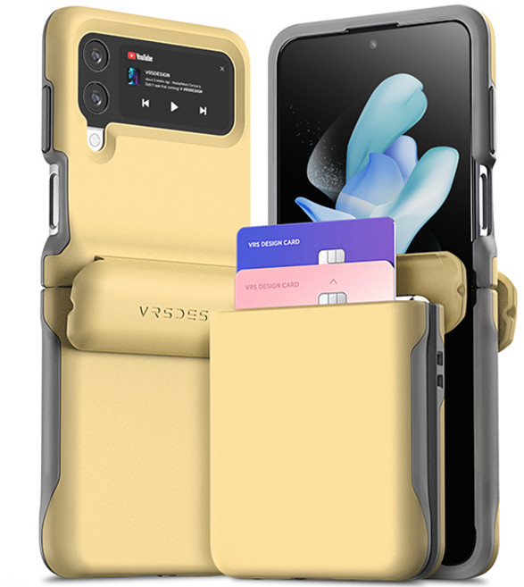 베루스 자동 힌지 보호 카드 수납 모던 고 휴대폰 케이스