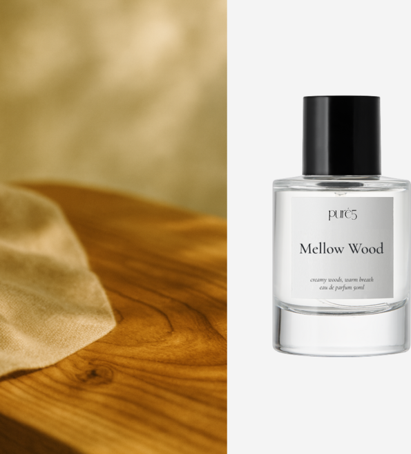 PURE5 크리미한 샌달우드 머스크 우디향 향수 MELLOW WOOD 18ml 50ml, 2개