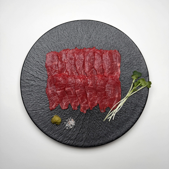 [대산축산] 국내산 한우 육사시미 냉장, 1개, 200g