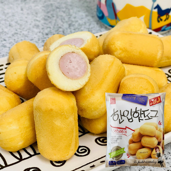 오뗄 한입핫도그 1kg, 1세트