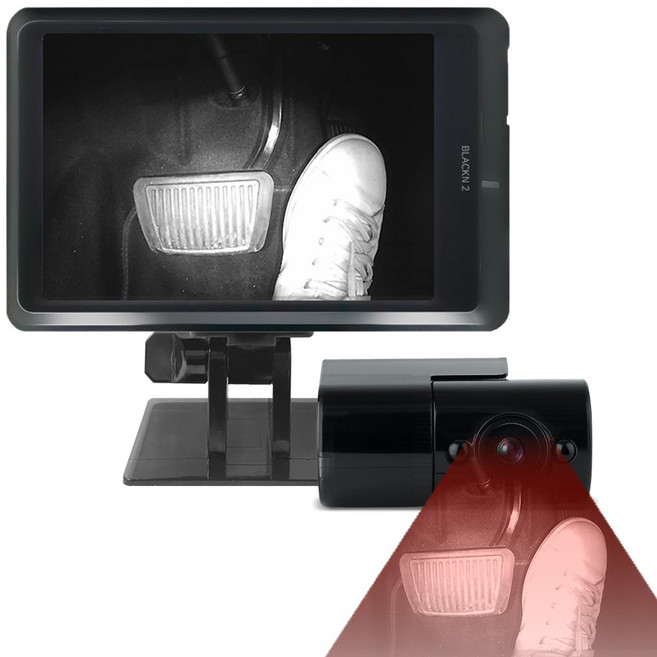 급발진 페달 블랙박스 블랙앤2 페달 오조작 오인 방지 브레이크 악셀 구분 모니터 돌진사고, gps미포함, 32GB